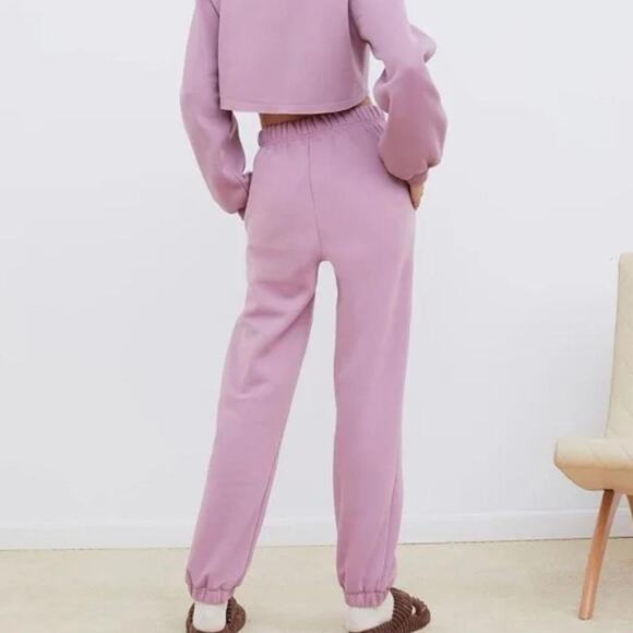 For love & lemons 🌸 Lavender Jogger Sweatpants - Picture 2 of 8